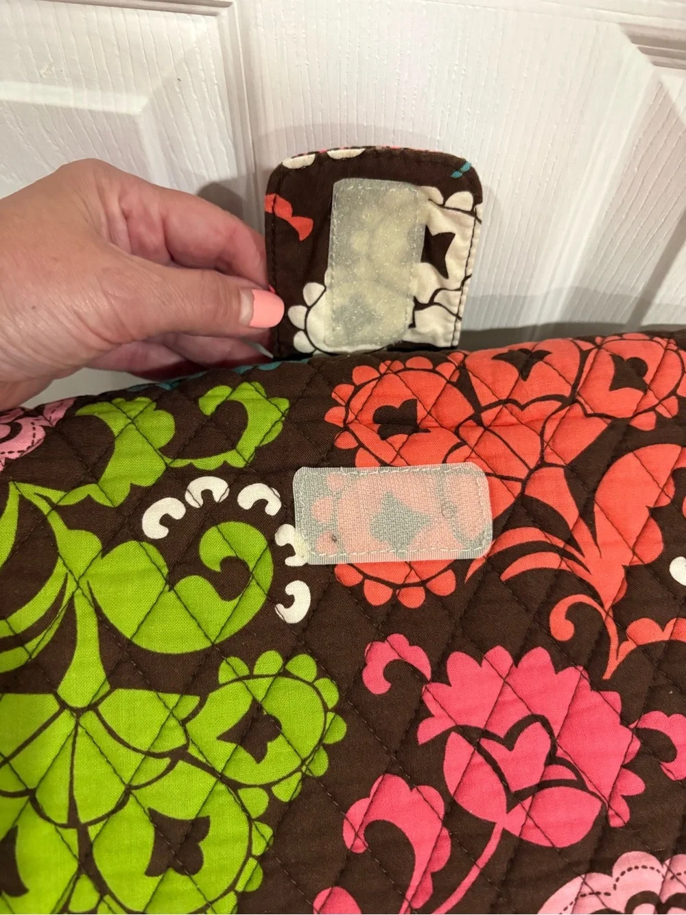 Vera Bradley Changing Pad Clutch, Lola pattern